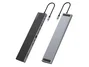 Conceptronic DONN32B Docking Station USB-C 14 en 1, Gris/Plata