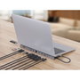 Conceptronic DONN32B Docking Station 14 en 1 USB-C