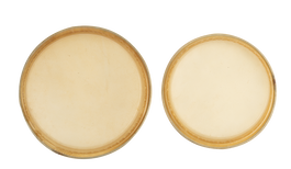 Juego de Parches de Piel para Bongos Jinbao 7,5 " + 8,5"