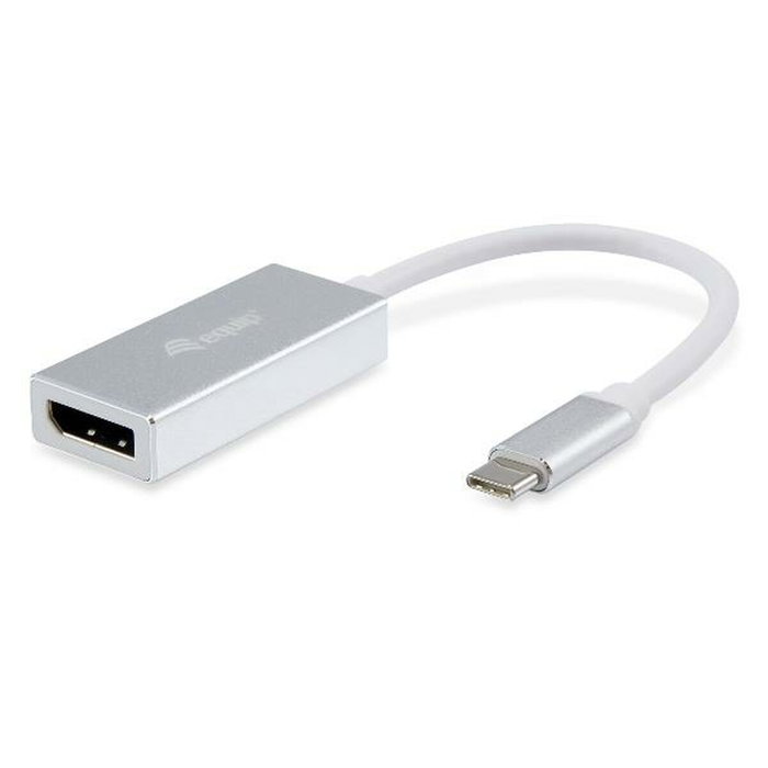 Equip Adaptador USB-C a DisplayPort Hembra Blanco 133458
