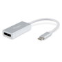 Equip Adaptador USB-C a DisplayPort Hembra Blanco 133458