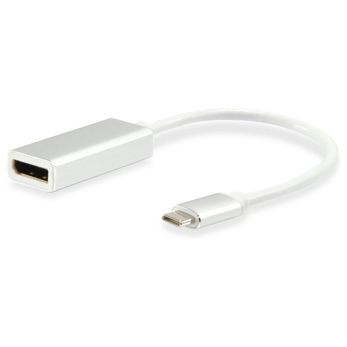 Equip Adaptador USB-C a DisplayPort Hembra Blanco 133458