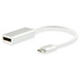 Equip Adaptador USB-C a DisplayPort Hembra Blanco 133458