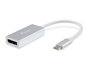 Equip Adaptador USB-C a DisplayPort Hembra Blanco 133458