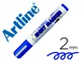 Artline EKT-2 Rotulador para Camisetas Punta Redonda Azul 2 mm Ideal para Ropa Resistente al Lavado y la Luz