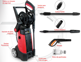 STAYER Hidrolimpiadora HL 2000 2000 W 150 Bares