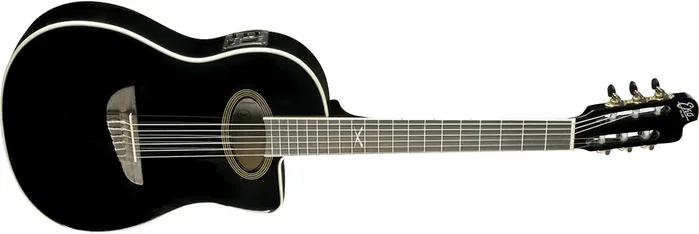 Eko Guitarra Nylon N100 Nxt A/E Cutaway Acústica Eléctrica Negra