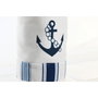 DKD Home Decor Sujetapuertas de Poliéster Surtido de 3 Unidades (Blanco, Azul, Rojo)