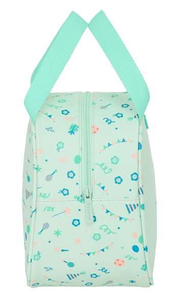 Portameriendas Térmico Safta Fiesta Verde 19 x 22 x 14 cm