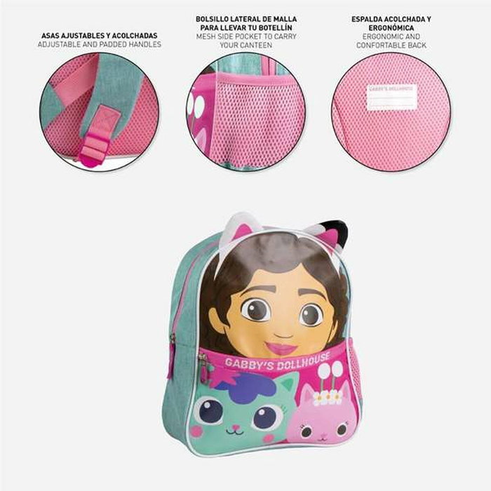 Cerdá Mochila Infantil Escolar Gabby's Dollhouse Lilac Cerdá Mochila Infantil Escolar Gabby's Dollhouse Lilac