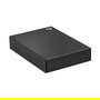 Seagate One Touch Disco Duro Externo 2 TB USB 3.2 Gen 1 Aluminio Negro con Protección por Contraseña
