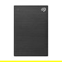 Seagate One Touch Disco Duro Externo 2 TB USB 3.2 Gen 1 Aluminio Negro con Protección por Contraseña