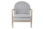 DKD Home Decor Butaca Moderno Gris Claro Natural 69 x 89 x 68 cm