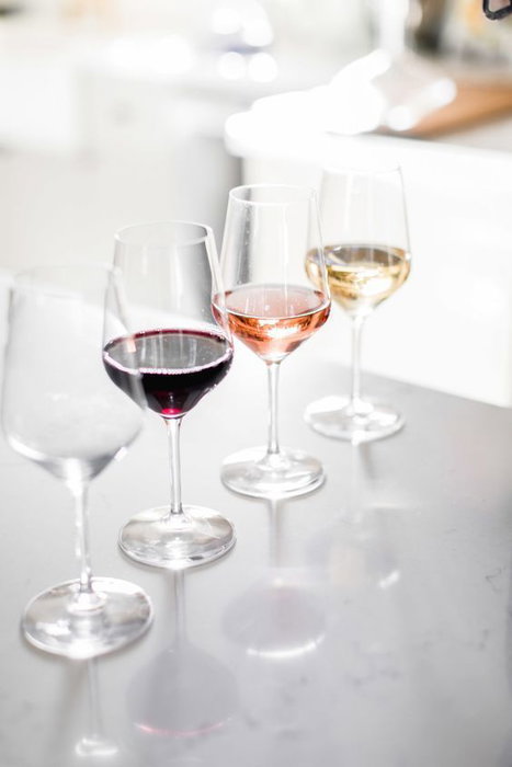 La Mediterranea Copa Vino 530 ml (Pack de 24 Unidades) de 9 x 21,5 x 6,5 cm