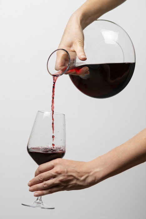 La Mediterranea Copa Vino 530 ml (Pack de 24 Unidades) de 9 x 21,5 x 6,5 cm