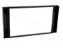 4CARMEDIA Bastidor de montaje de radio 2 DIN para Ford, negro