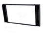 4CARMEDIA Bastidor de montaje de radio 2 DIN para Ford, negro