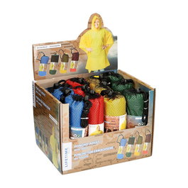 Lifetime Poncho reforzado chubasquero colores surtidos 100 x 130 cm