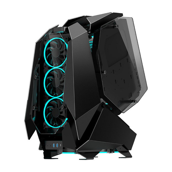 Jonsbo MOD5 Big-Tower Showcase, Vidrio Templado - schwarz Jonsbo MOD5 Big-Tower Showcase, Vidrio Templado - schwarz