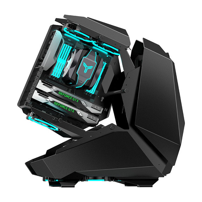 Jonsbo MOD5 Big-Tower Showcase, Vidrio Templado - schwarz Jonsbo MOD5 Big-Tower Showcase, Vidrio Templado - schwarz