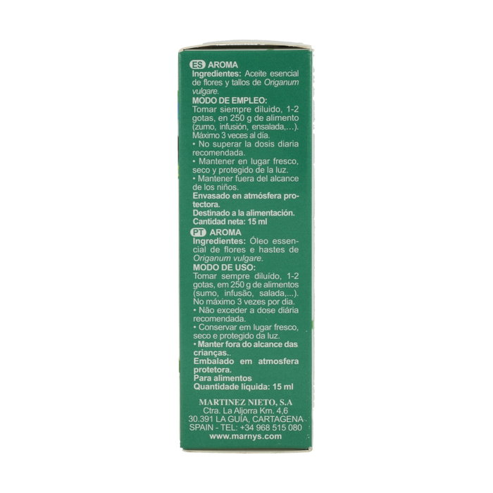 MARNYS Aceite Esencial de Orégano 15 ml MARNYS Aceite Esencial de Orégano 15 ml