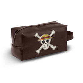 Karactermania One Piece Skull Neceser de Viaje Brick PLUS, Marrón
