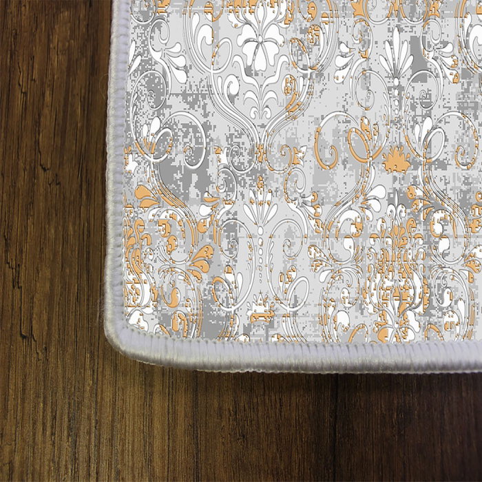 Conceptum Eexfab833 Alfombra 80 x 120 cm Poliéster Lavable a Máquina Antibacteriana Antideslizante Impresión Digital 3D