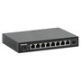 Intellinet 514803 Switch de Red 8 Puertos 2.5G Ethernet RJ45 + 1 SFP+ 10G No Administrado (Unmanaged), Metal, Negro, 60 Gbps