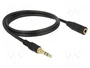 DeLOCK 85578 Cable de extensión de audio 3,5 mm macho a hembra 2 m