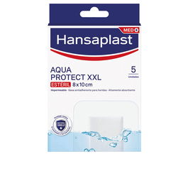 Hansaplast Apósitos HP AQUA PROTECT XXL 8 x 10 cm 5 Unidades