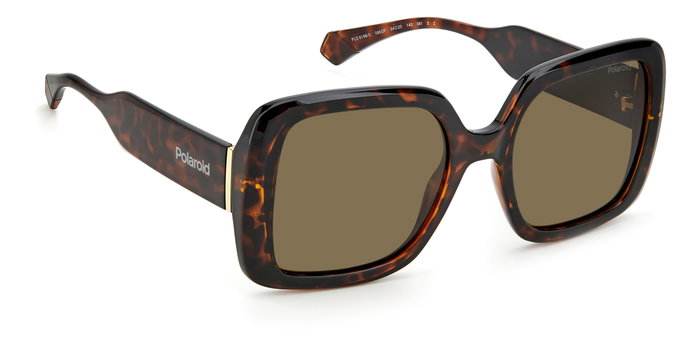 Polaroid PLD-6168-S-086F4SP Gafas de sol para mujer con cristal marrón
