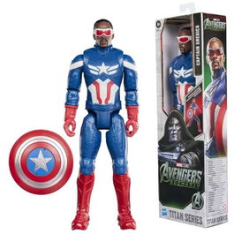 Hasbro Figura Articulada Capitán América Titan Avengers Movie 5 (30 cm) inevitable