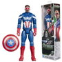 Hasbro Figura Articulada Capitán América Titan Avengers Movie 5 (30 cm) inevitable