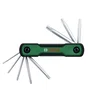 Bosch BOS4059952735153 Juego de Llaves Torx Plegables 8 en 1, Herramienta Multiusos