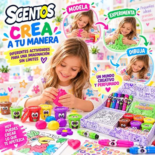 Scentos Maletín Set definitivo de actividades transportable