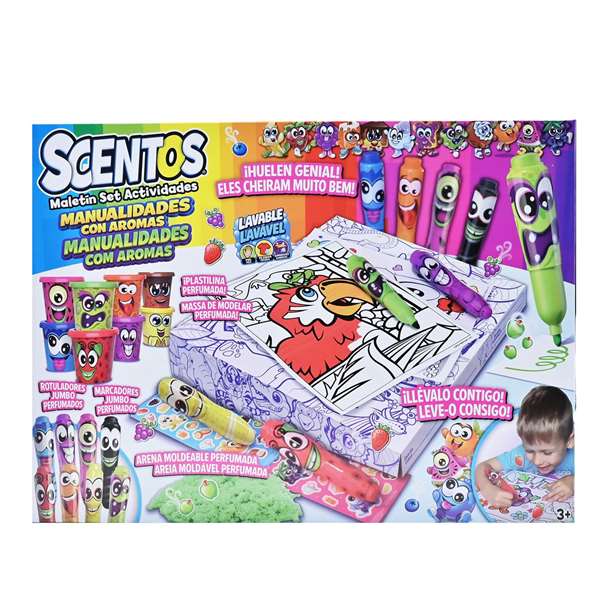 Scentos Maletín Set definitivo de actividades transportable