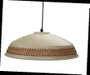DKD Home Decor Lámpara de Techo de Metal y PU 39x39x22 cm Surtido de 2 Unidades