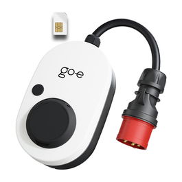 go-eCharger Gemini flex 2.0, Estación de Carga Móvil 22 kW (32A Trifásica), 4G/LTE, Type 2, RFID