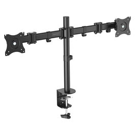 Digitus DA-90349 Soporte de Mesa para 2 Monitores hasta 27 Pulgadas 69 cm, Capacidad 8 kg