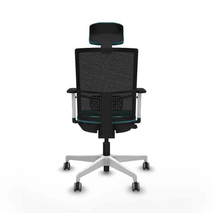 PIQUERAS Y CRESPO Silla de oficina Yunquera Turquesa y Negro PIQUERAS Y CRESPO Silla de oficina Yunquera Turquesa y Negro