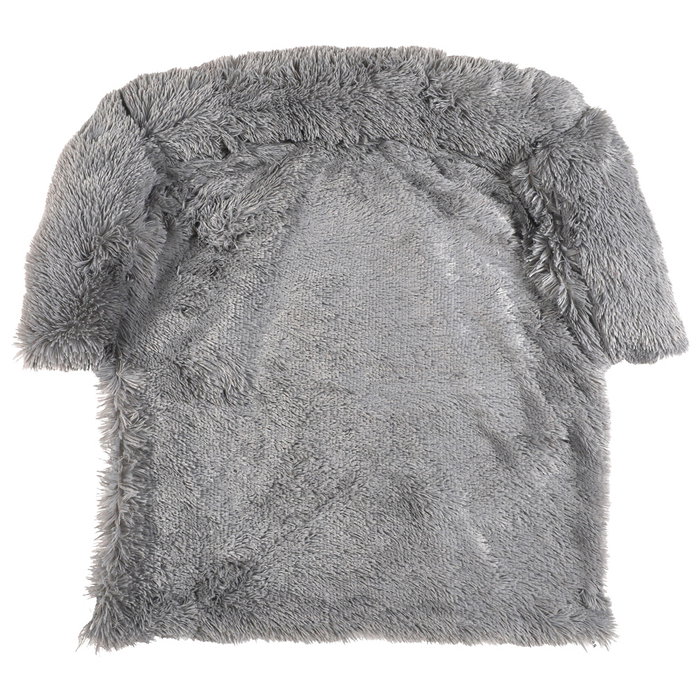 The Concept Factory Cama para Mascotas Mon Chat Mon Ch 85x85x15 cm, Color Gris, Poliéster
