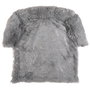 The Concept Factory Cama para Mascotas Mon Chat Mon Ch 85x85x15 cm, Color Gris, Poliéster