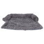 The Concept Factory Cama para Mascotas Mon Chat Mon Ch 85x85x15 cm, Color Gris, Poliéster