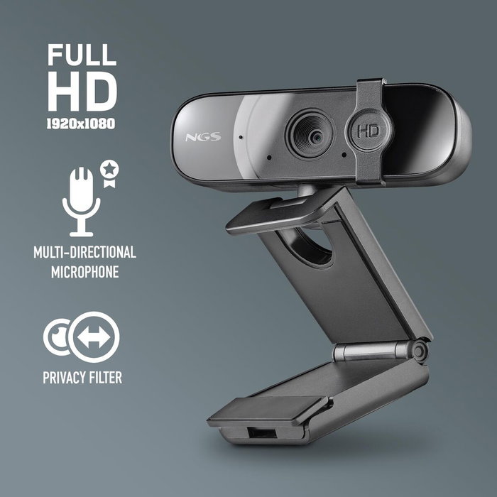 NGS XpressCam 1080HD Webcam Full HD Negro NGS XpressCam 1080HD Webcam Full HD Negro