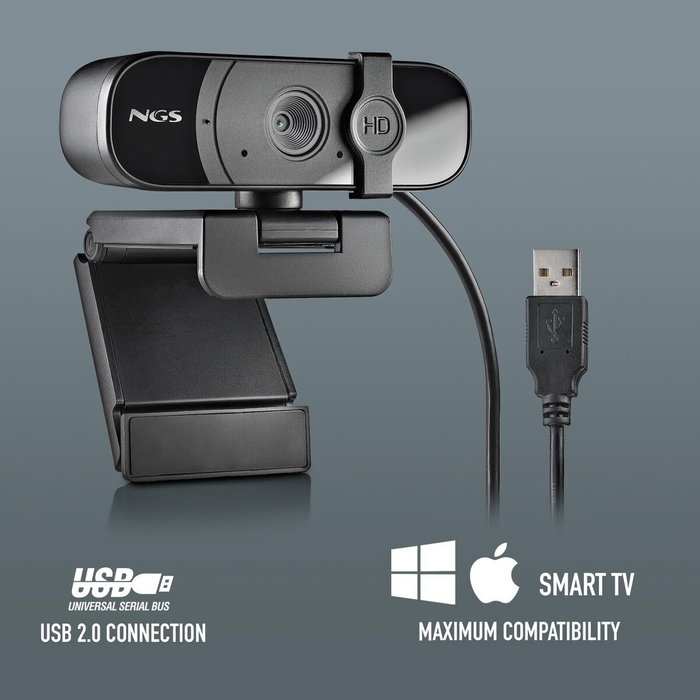 NGS XpressCam 1080HD Webcam Full HD Negro NGS XpressCam 1080HD Webcam Full HD Negro