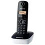 TELÉFONO INALÁMBRICO DECT PANASONIC KX-TG1611JTW BLANCO/NEGRO - IDENTIFICACIÓN LLAMADAS- AGENDA 50 ENTRADAS - PANTALLA LCD 3.17CM AMBAR