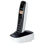 TELÉFONO INALÁMBRICO DECT PANASONIC KX-TG1611JTW BLANCO/NEGRO - IDENTIFICACIÓN LLAMADAS- AGENDA 50 ENTRADAS - PANTALLA LCD 3.17CM AMBAR