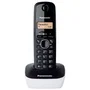 TELÉFONO INALÁMBRICO DECT PANASONIC KX-TG1611JTW BLANCO/NEGRO - IDENTIFICACIÓN LLAMADAS- AGENDA 50 ENTRADAS - PANTALLA LCD 3.17CM AMBAR