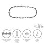 PAPILLON Cadena de Motosierra 3/8'' 0.050'' 40 Eslabones 91 P