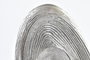 DKD Home Decor Decoración de Aluminio Abstracto Plateado 20x9x44 cm